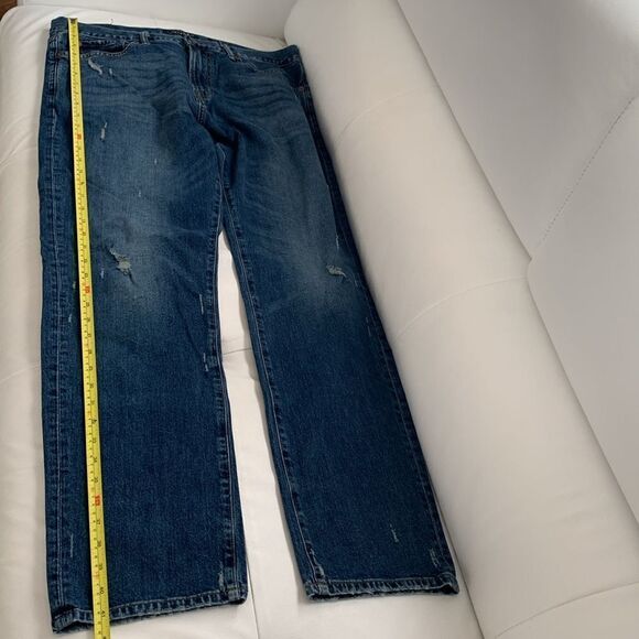 Lucky Brand 221 Original Straight Distressed Jeans Men’s Denim Size 36/32 - Picture 6 of 11